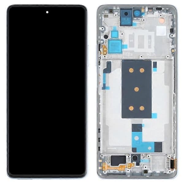 Kompatibel med Xiaomi 11T 5G / 11T Pro 5G Grade C LCD-skærm og digitizer-enhed + ramme (TFT-teknologi) (uden logo)