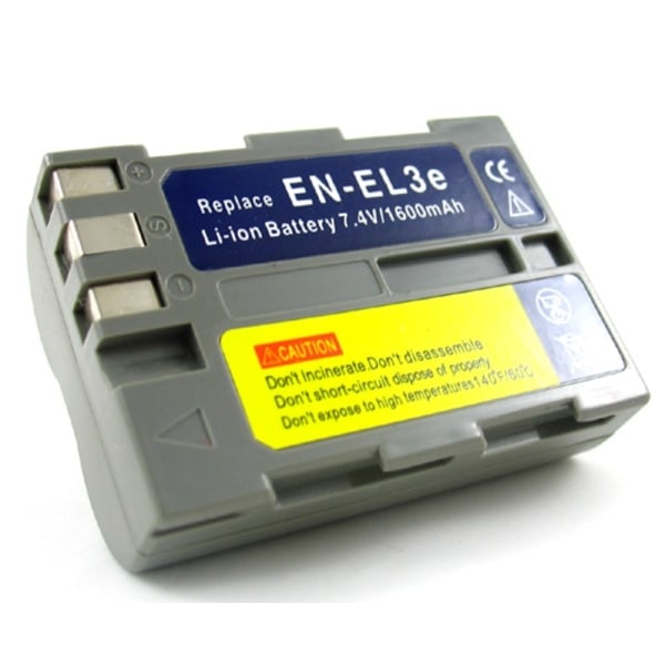 No name Batteri En-el3e Til Nikon D50 / D70 D80 D90