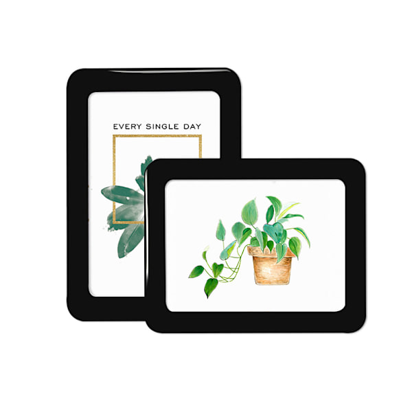 Magnetisk Fotoram 25Cm - Svart