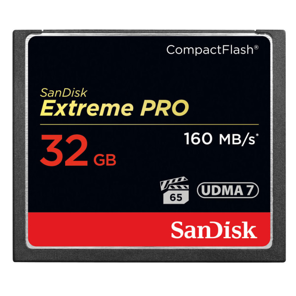 SanDisk Sandisk Minneskort Cf Extreme Pro 32gb 160mb/s Udma7