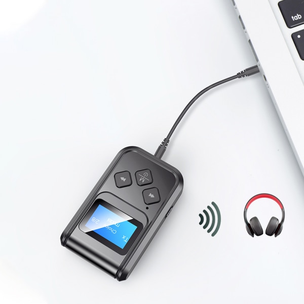 No name Bluetooth 5.0 Sender/modtager Med 3,5mm