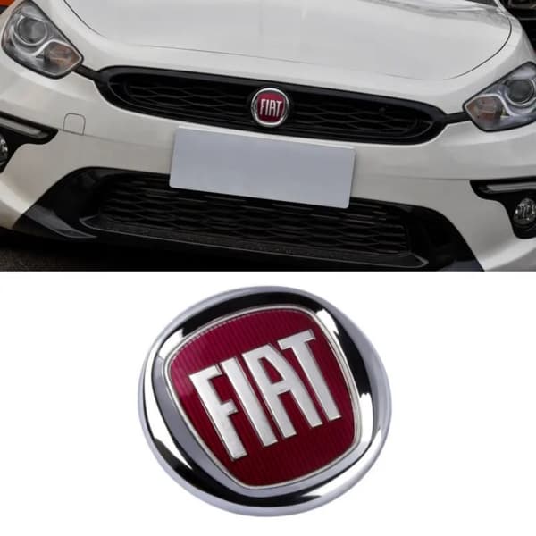 Passer til Fiat 500 frontlogo FIAT front kofangergrill emblem F