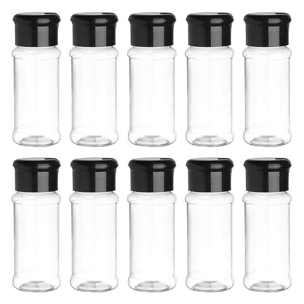 30 stk krydderbokser beholdere salt pepper krydderkrukke perfekt med silokk lokk for oppbevaring av krydder