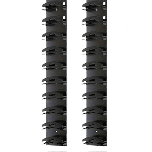 2-paknings lueorganisator for baseballcapser, luehylle for vegg med sterkt lim, rommer opptil 20 luer, luehenger-FA-