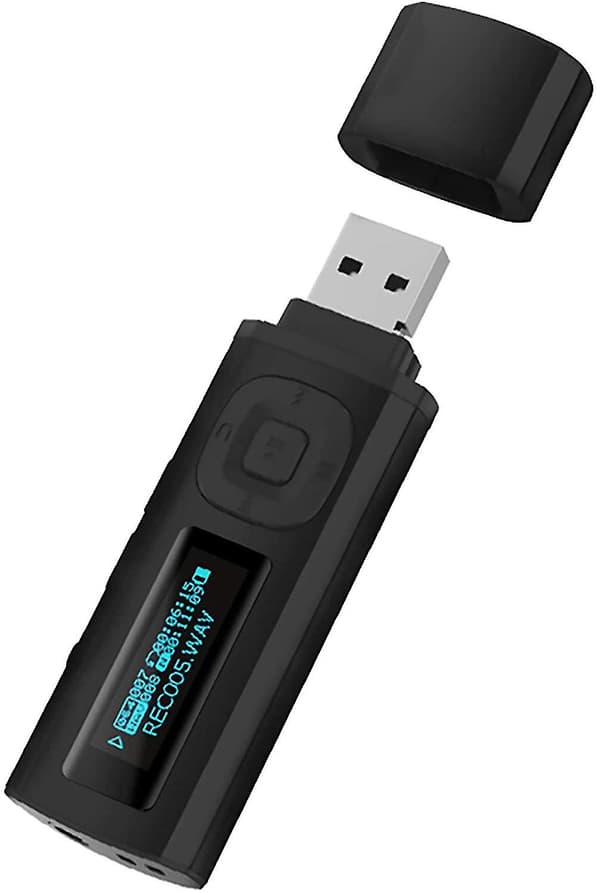 Usb Mp3-spiller Bluetooth 4.0 8gb Musikkspiller Med Redigering Bærbar Hifi Lossless Musikk Mp3-spiller Med Fm-radio/opptaker