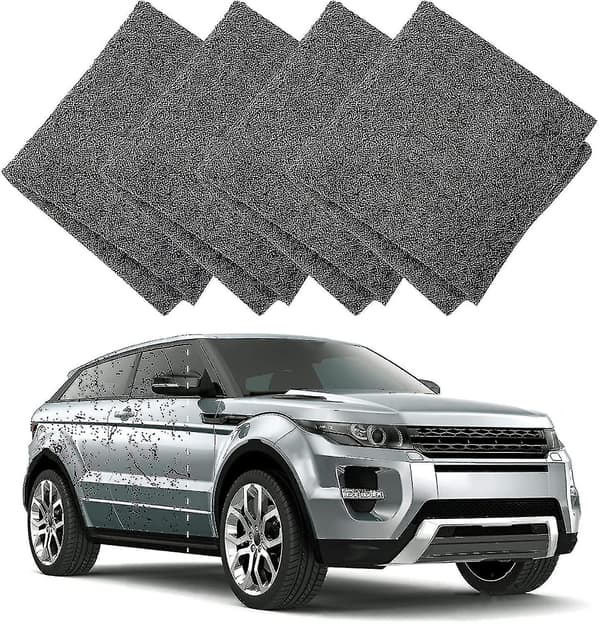 4 pakker Nano Sparkle klud til fjernelse af ridser på bilen Nano Magic klud nem at polere overfladen