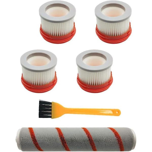 Hepa-filter for Xiaomi Dreame V8, V9, V9b, V9p, Xr, V10, V11 trådløs støvsuger - tilbehør rullebørste