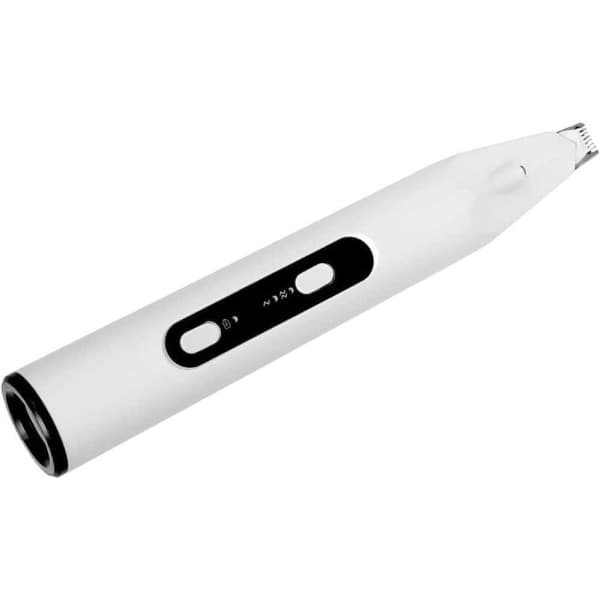 Kissaleikkuri, koiran trimmeri, hiljainen, USB-ladattava, LED-valolla ja UV-valolla, karvanleikkuri/trimmeri koiralle, kissalle