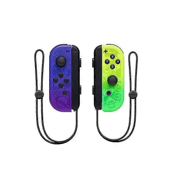 Sort Joycon Trådløs Controller Til Nintendo Switch, Understøtter Vækkefunktion, Venstre Højre Fjernbetjening Med Håndledsrem Jet 3