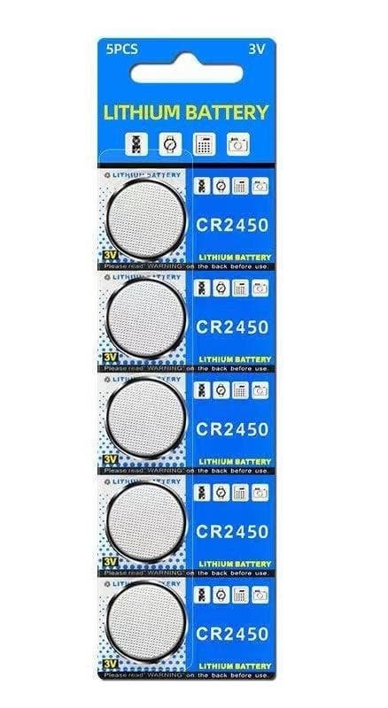 CR2450 Batteri CR2450 Litium Knappebatterier For Effektiv Strømforsyning I Diverse Elektroniske Produkter Daglig Bruk 10 stk