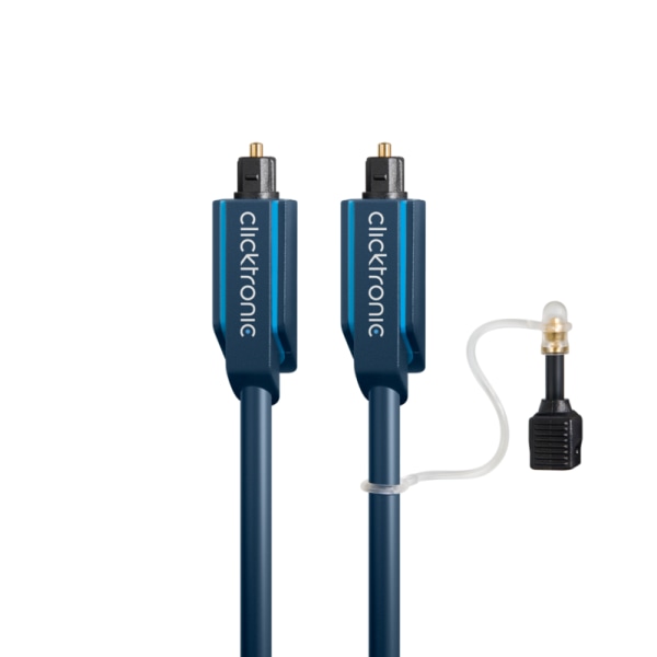 Clicktronic Opto-kabel Sæt, 2 M - Optisk Digital Kabel