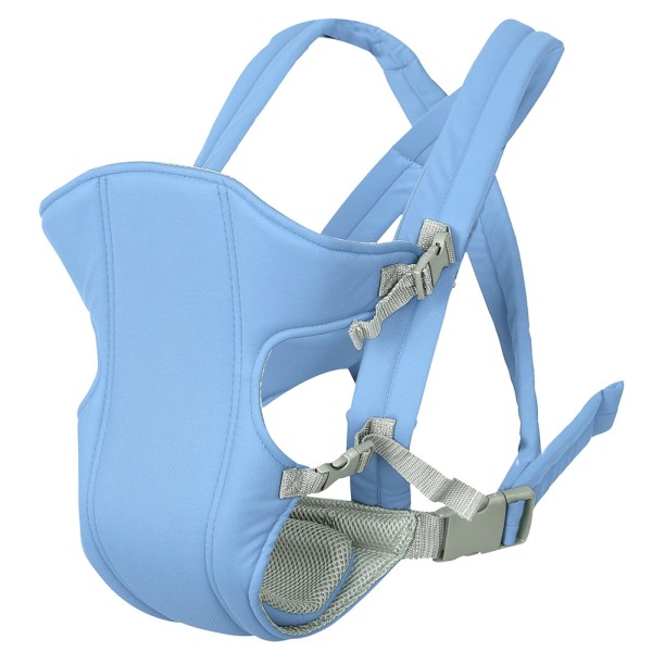 1pc Newborn Infant Baby Carrier Backpack Breathable Front Ba Blue