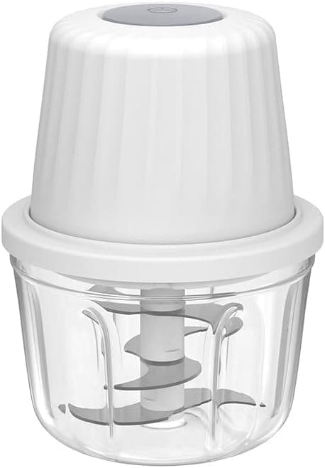 400ML Sähköinen valkosipulisilppuri, Mini kannettavat vihannessilppurit, valkosipulimurskain sipulisilppuri, tehosekoitin vihanneksille, langaton ruoa