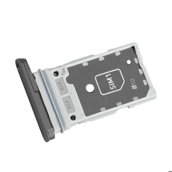 SIM-skuffe - SAMSUNG - Galaxy S23/S23 Plus - Dobbelt Nano - Sølv - Hurtig installation