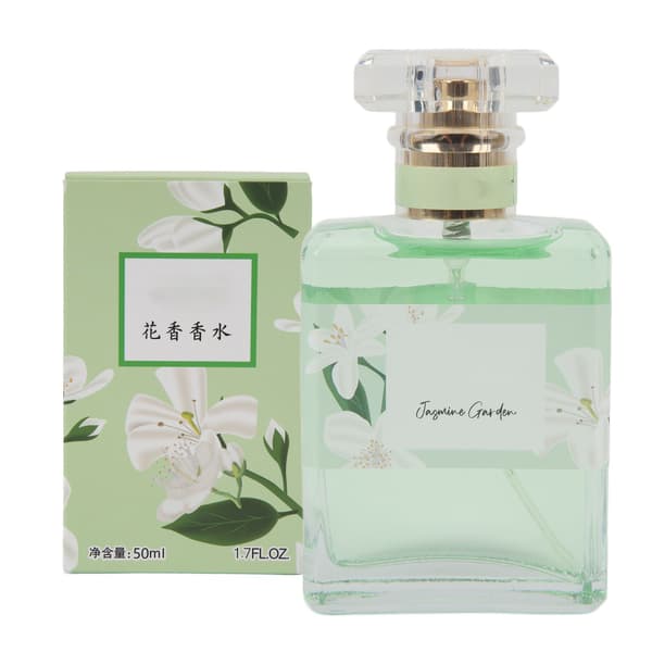 Dameparfume Jasmin Duft Langtidsholdbar Anti-lækage Parfume til Dating Shopping Rejser Arbejde 50ml