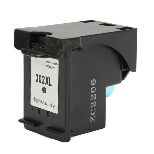 302XL printerpatron holdbar svamp med høj densitet bredt kompatibel inkjetpatron til Officejet Deskjet Envy H 302XLBK
