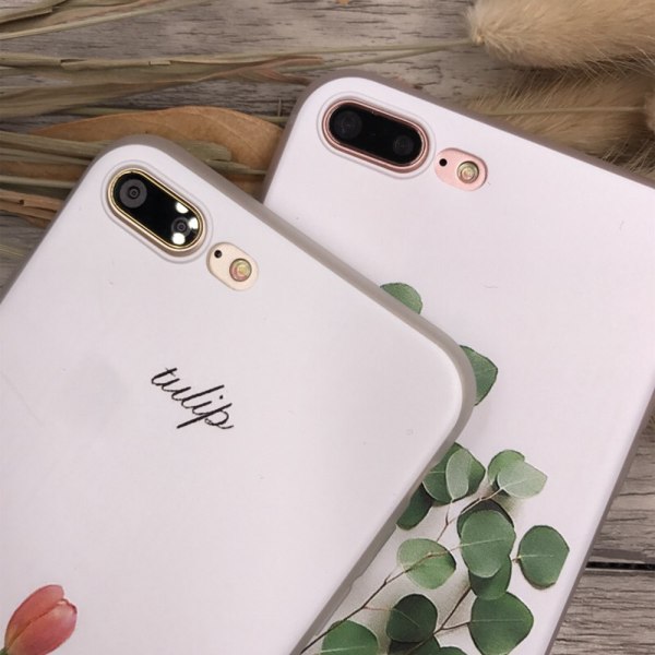 3d Relief Cute Flower Leaf Plant Patterned Cases For Iphone