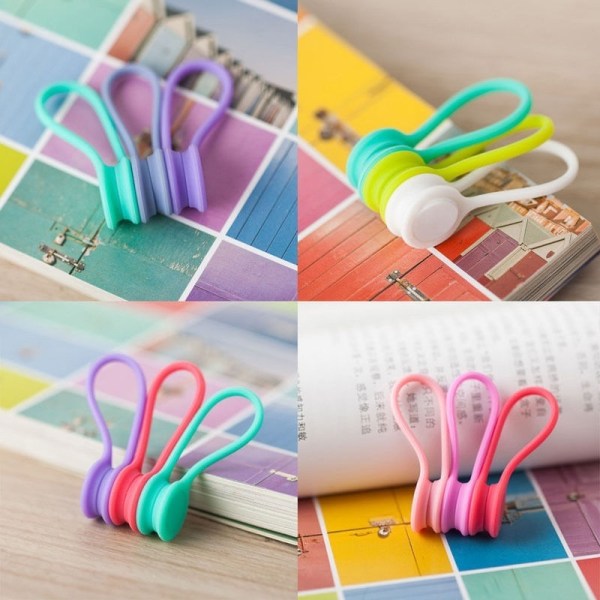 3pcs Multifunction Magnetic Earphone Cord Winder Cable Holde