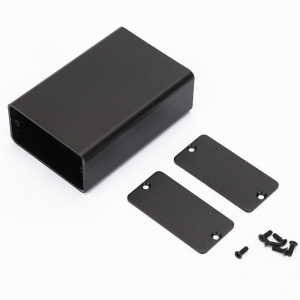 Frosted Black Aluminum Printed Circuit Board Instrument Box