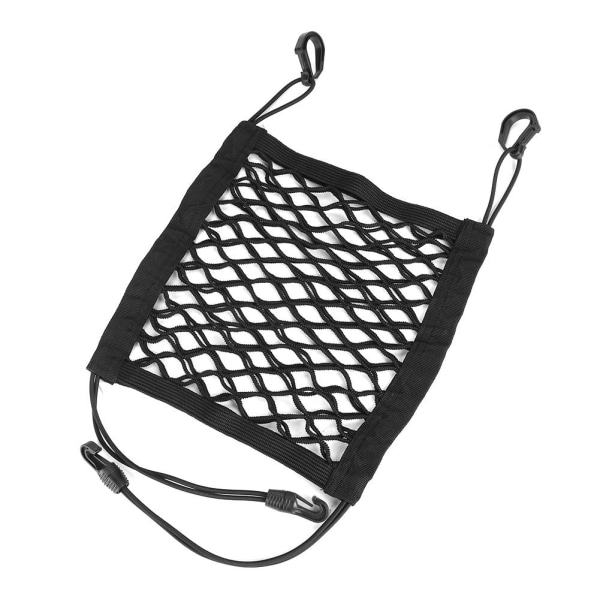 Multifunction Double Layer Seating Side Storage Net Bag Car