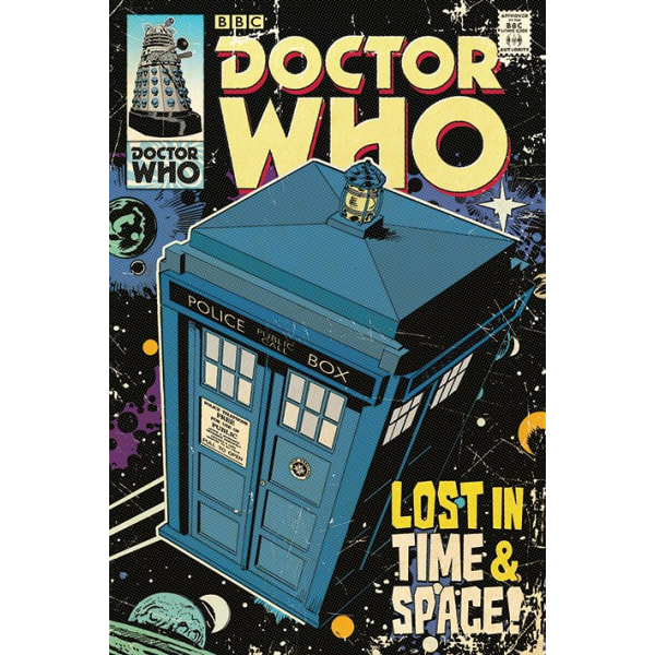 Art Doctor Who - Lost In Time & Space Multicolor