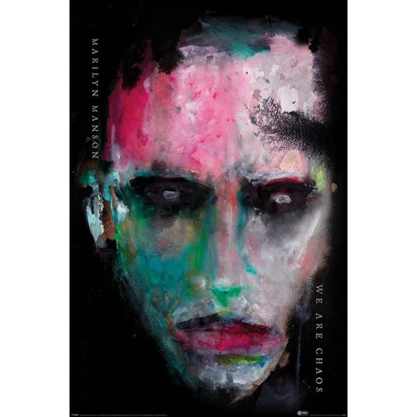 Marilyn Manson (we Are Chaos) Multicolor
