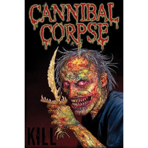 Music Cannibal Corpse - Røde Øjne Multicolor