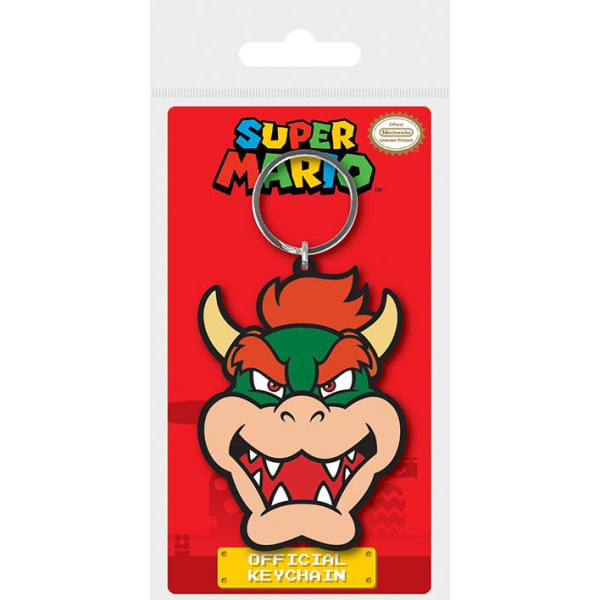 Super Mario Nøglering - (bowser) Multicolor