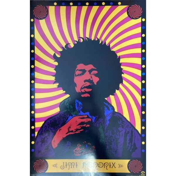 Jimi Hendrix - Authentic Multicolor