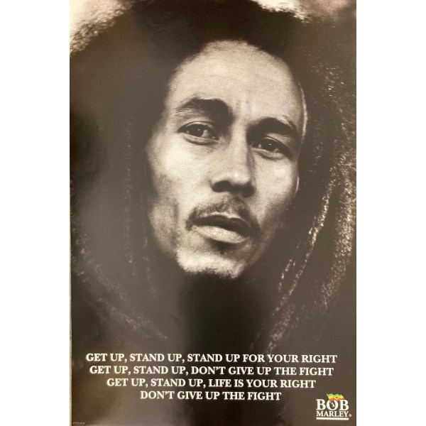 Bob Marley - Get Up Refrain Multicolor