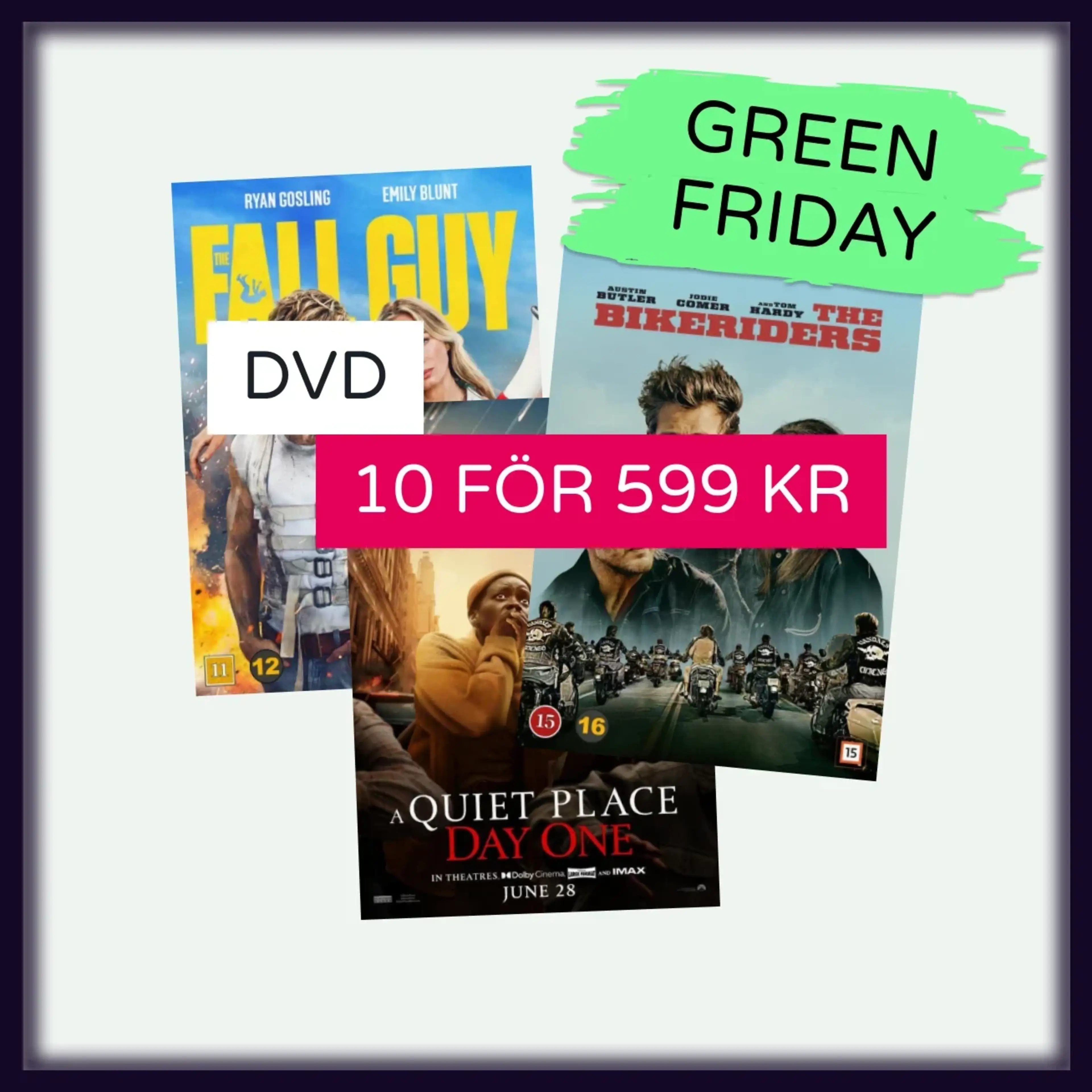 10 DVD för 599 kr image