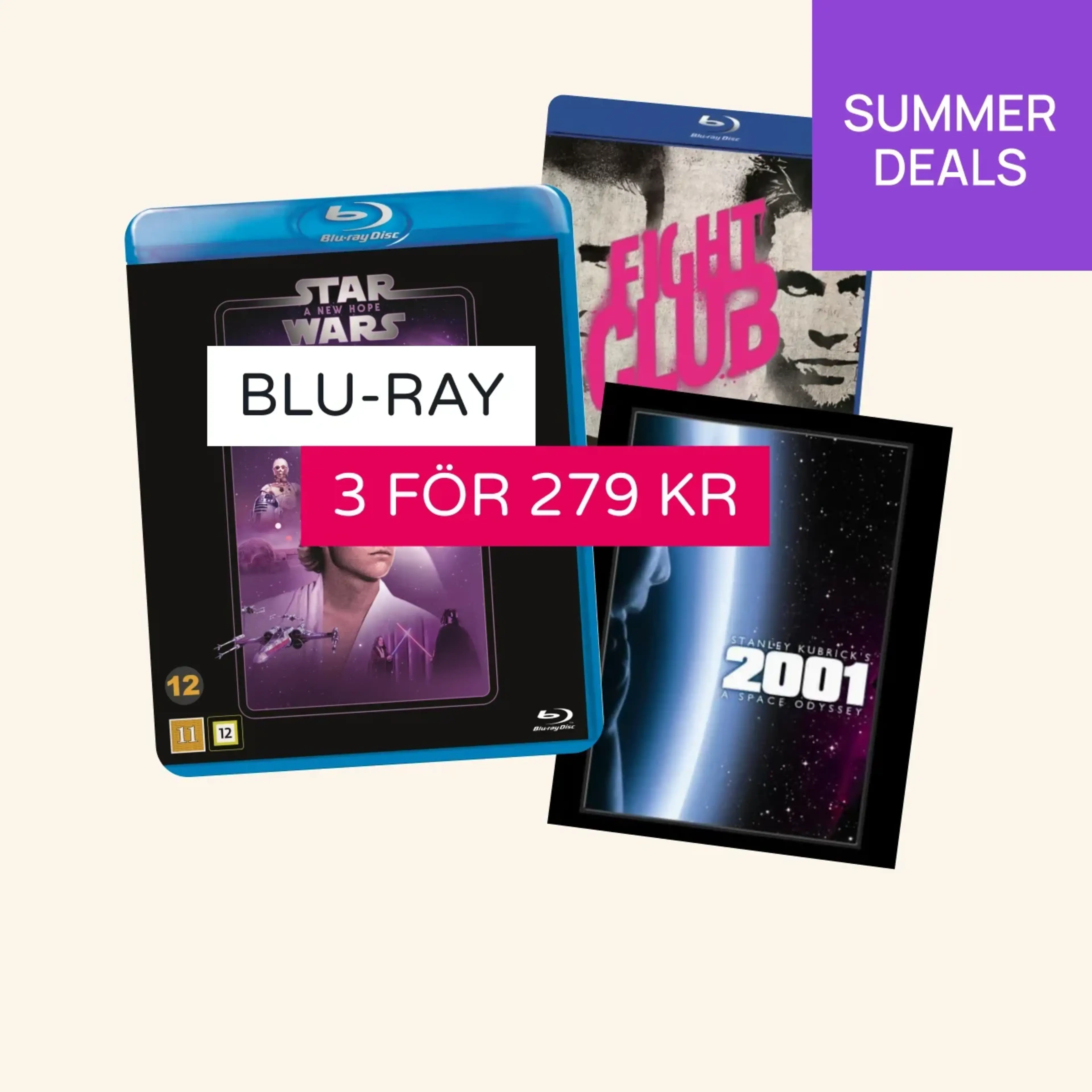 Blu-ray: 3 för 279 kr image