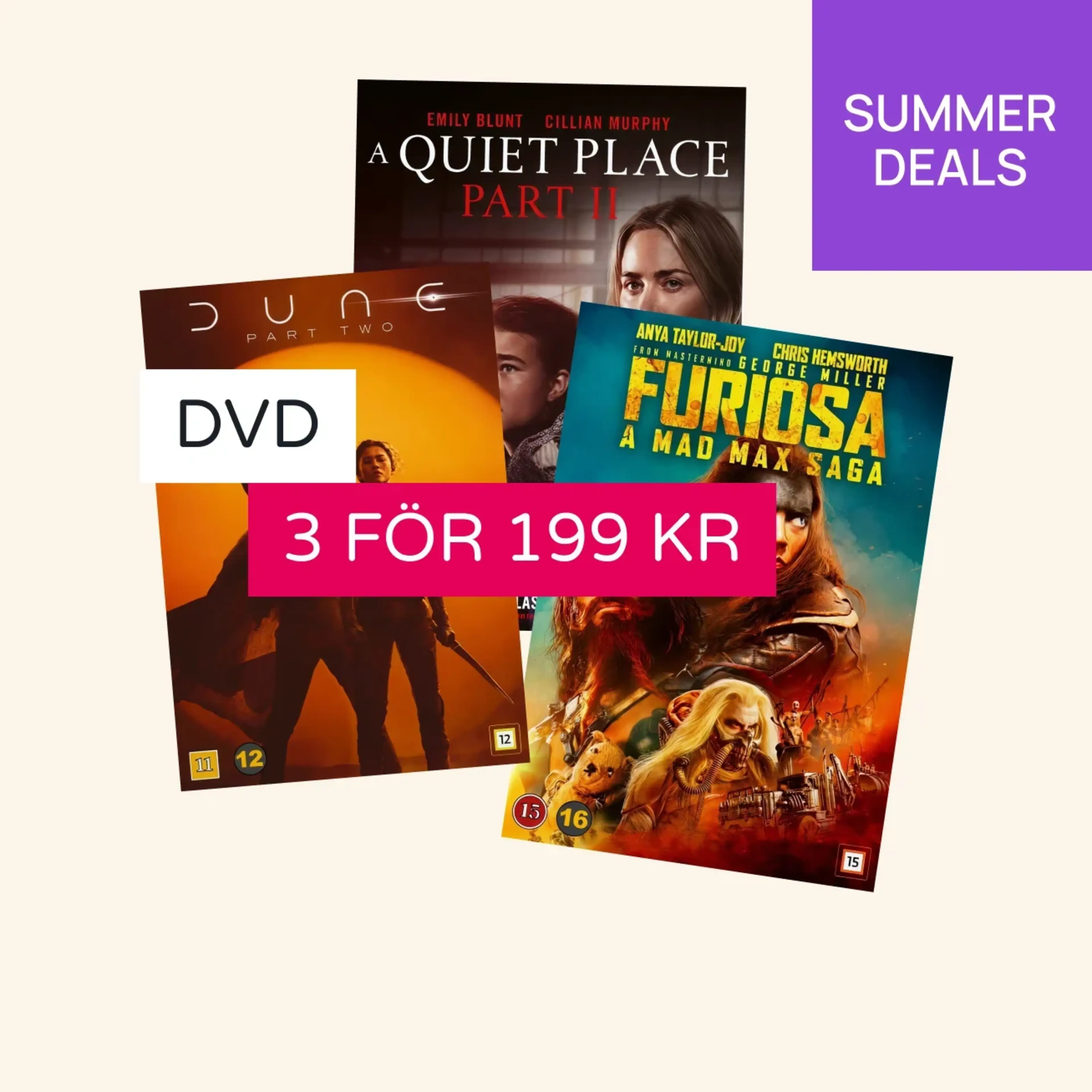 DVD: 3 för 199 kr image