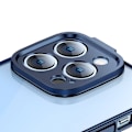 Miniatyrbillede 5 af 6: Baseus Glitter Transparent Case and Tempered Glass set for iPhone 14 Pro Max (blue)