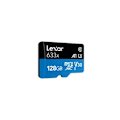 Miniatyrbillede 3 af 3: Lexar | High-Performance 633x | UHS-I | 128 GB | micro SDXC