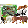 Pikkukuva 1 / 3: Set of 6 Wild Animals Figures  Animals Of The World