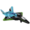 Miniatyrbillede 7 af 9: Airplane Fighter R/C Blue