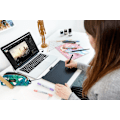 Pikkukuva 10 / 11: TABLETA grafica Wacom  Intuos M Bluetooth, Black "CTL-6100WLK-N" (timbru verde 0.18 lei)