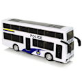 Pikkukuva 4 / 8: White Double-decker Police Bus with Pull Down Sound