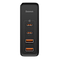 Miniatyrbillede 6 af 11: Baseus GaN2 Pro Quick Travel Charger 2x USB / 2x USB-C / 100W