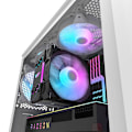 Miniatyrbild 4 av 8: Computer Case Darkflash DK352 Plus  with 4 fans (Black & White)