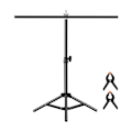 Miniatyrbillede 2 af 3: Photo studio background support Puluz PU3054B 67cm