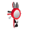 Miniatyrbillede 2 af 8: Canpol babies Soft Contrast Toy with Squeaker and Mirror SENSORY TOYS 68/080