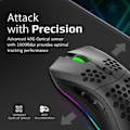 Pikkukuva 3 / 7: Vertux Ammolite Wireless Gaming Mouse RGB