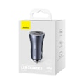 Miniatyrbillede 9 af 11: Baseus Pro Golden Contactor Car Charger 2x USB-C / 40W
