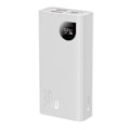 Miniatyrbilde 9 av 10: Baseus Power Bank Adaman2 with Digital display, C+U+U, PD 3.0, QC 3.0, 30W, 10000 mAh, with Type-C cable (0.3m), White (PPAD080002)
