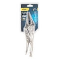Miniatyrbilde 1 av 5: Long Nose Locking Pliers 9" Deli Tools EDL20015B (silver)