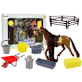 Miniatyrbillede 4 af 5: Horse to comb Accessories Homestead Hay Stable