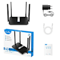 Pikkukuva 4 / 4: Cudy LT500 wireless router Fast Ethernet Dual-band (2.4 GHz / 5 GHz) 4G Black