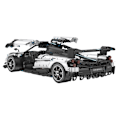 Miniatyrbilde 7 av 8: RASTAR 1:8 Pagani Huayra BC Bricks, assemble car, 97910